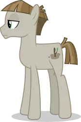 Size: 7000x10457 | Tagged: safe, artist:luckreza8, derpibooru import, mudbriar, earth pony, pony, the maud couple, .svg available, absurd resolution, simple background, solo, transparent background, vector