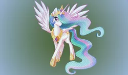 Size: 1440x844 | Tagged: artist:askaniz, artist:metalpandora, crossover, derpibooru import, minecraft, minecraft pixel art, pixel art, princess celestia, safe, solo