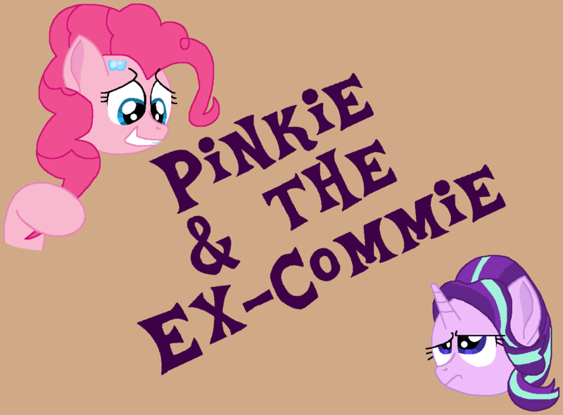 Size: 1286x949 | Tagged: safe, artist:thecastawaypariah, derpibooru import, pinkie pie, starlight glimmer, earth pony, pony, unicorn, duo, simpsons did it, stalin glimmer, steamed hams, the simpsons