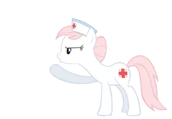 Size: 4347x3004 | Tagged: safe, artist:reithekitsune, derpibooru import, nurse redheart, pony, baby cakes, shhh, simple background, solo, transparent background, vector