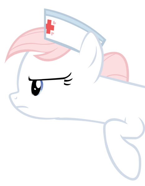 Size: 3038x3915 | Tagged: safe, artist:reithekitsune, derpibooru import, nurse redheart, pony, baby cakes, high res, simple background, solo, transparent background, vector