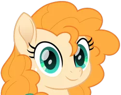 Size: 1016x796 | Tagged: safe, artist:peahead, derpibooru import, pear butter, earth pony, pony, my little pony: the movie, bust, cute, dawwww, female, hnnng, mare, movie accurate, pearabetes, portrait, simple background, smiling, solo, transparent background, vector