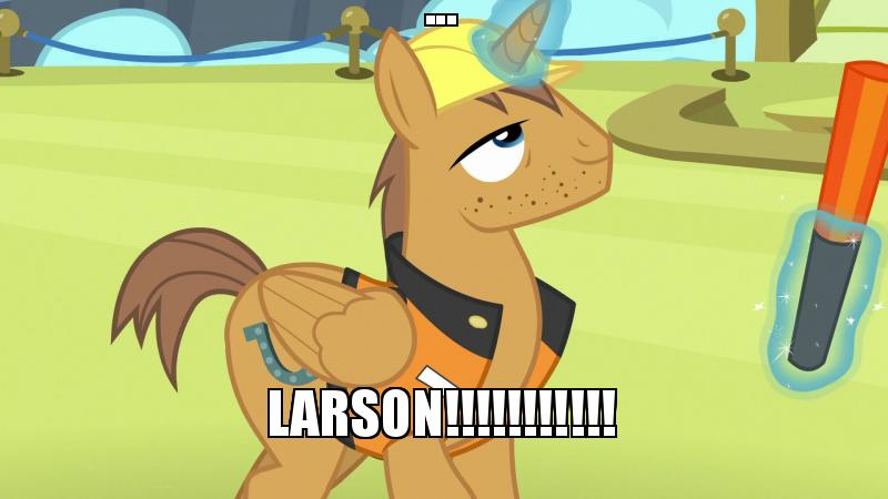 Size: 800x450 | Tagged: alicorn, derpibooru import, edit, edited screencap, glowing horn, grannies gone wild, magic, meme, prince hardhat, prince of construction, safe, screencap, telekinesis, thanks m.a. larson