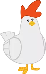 Size: 1006x1591 | Tagged: animal, artist:dabuxian, bird, chicken, derpibooru import, safe, simple background, solo, transparent background, vector