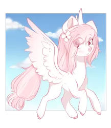 Size: 1475x1700 | Tagged: safe, artist:k-indle, derpibooru import, oc, oc:sakura, pegasus, pony, female, mare, solo