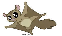 Size: 876x512 | Tagged: animal, artist:dragonchaser123, derpibooru import, flying squirrel, may the best pet win, safe, signature, simple background, solo, squirrel, transparent background, vector