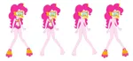 Size: 1526x700 | Tagged: explicit, artist:egskinnydippers101, derpibooru import, edit, pinkie pie, human, equestria girls, barefoot, belly button, breasts, clothes, feet, flippers, goggles, ms paint, nipples, nudity, snorkel, snorkeling, stock vector, swimsuit, toes, underwater, vulva