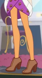 Size: 251x464 | Tagged: safe, derpibooru import, screencap, chestnut magnifico, equestria girls, movie magic, spoiler:eqg specials, clothes, cropped, legs, pictures of legs, shoes