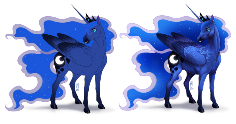 Size: 1024x541 | Tagged: safe, artist:badass-doctor, derpibooru import, princess luna, alicorn, horse, pony, behind you, cutie mark, ethereal mane, female, hoers, jewelry, mare, missing accessory, realistic, realistic anatomy, realistic horse legs, simple background, solo, starry mane, tiara, transparent background