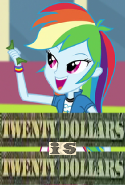 Size: 660x976 | Tagged: suggestive, derpibooru import, edit, edited screencap, screencap, rainbow dash, equestria girls, caption, cropped, expand dong, exploitable meme, image macro, meme, obvious, solo