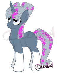 Size: 1693x2117 | Tagged: safe, artist:deerloud, derpibooru import, oc, pony, unicorn, female, magic, mare, simple background, solo, transparent background, watermark