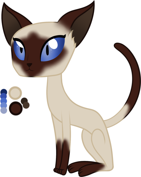 Size: 1314x1648 | Tagged: artist:sweethearttarot, cat, derpibooru import, kitten, oc, oc:ghost, reference sheet, safe, siamese cat, simple background, solo, transparent background, unofficial characters only