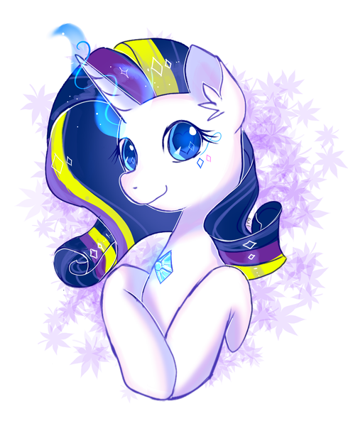 Size: 1000x1225 | Tagged: safe, artist:whiskyice, derpibooru import, rarity, pony, unicorn, female, horn, mare, rainbow power, simple background, solo, transparent background