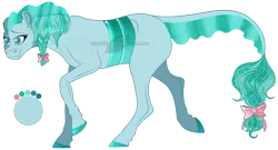 Size: 1206x652 | Tagged: safe, artist:bijutsuyoukai, derpibooru import, oc, changepony, female, interspecies offspring, offspring, parent:ocellus, parent:sandbar, parents:ocelbar, simple background, solo, transparent background