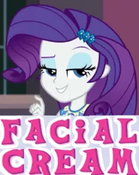 Size: 717x899 | Tagged: suggestive, derpibooru import, edit, edited screencap, screencap, rarity, equestria girls, equestria girls series, bedroom eyes, caption, cropped, expand dong, exploitable meme, image macro, looking at you, meme, solo