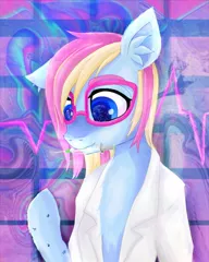 Size: 710x888 | Tagged: safe, artist:evescintilla, derpibooru import, oc, oc:eve scintilla, unofficial characters only, earth pony, pony, albino, drugs, medic, medicine