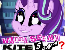Size: 957x732 | Tagged: safe, derpibooru import, edit, edited screencap, screencap, starlight glimmer, pony, unicorn, equestria girls, mirror magic, spoiler:eqg specials, caption, expand dong, exploitable meme, glimmie, heart eyes, image macro, meme, solo, that pony sure does love kites, wingding eyes