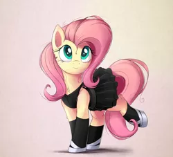 Size: 1920x1740 | Tagged: safe, artist:bugplayer, derpibooru import, fluttershy, pegasus, pony, ballerina, ballet, ballet slippers, bugplayer is trying to murder us, clothes, commission, cute, digital art, female, image, mare, png, shyabetes, socks, solo, tutu