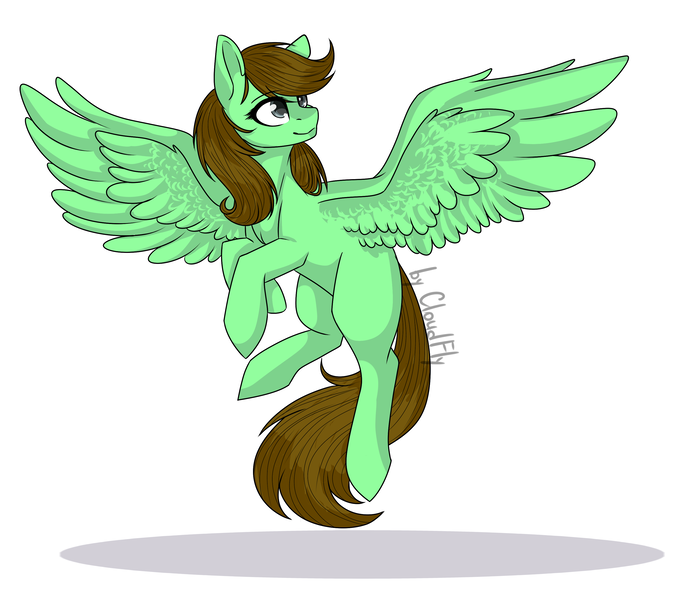 Size: 3105x2673 | Tagged: safe, artist:cloud-fly, derpibooru import, oc, pegasus, pony, female, high res, mare, simple background, solo, white background