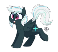 Size: 2000x1800 | Tagged: safe, artist:notenoughapples, derpibooru import, oc, oc:crosswind, unofficial characters only, pegasus, pony, commission, female, mare, simple background, smiling, solo, transparent background