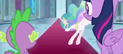 Size: 640x280 | Tagged: safe, derpibooru import, screencap, princess celestia, spike, twilight sparkle, twilight sparkle (alicorn), alicorn, dragon, pony, horse play, animated, blinking, confused, cute, cutelestia, eyes closed, female, frown, grin, happy, hnnng, horses doing horse things, jumping, majestic as fuck, male, mare, open mouth, prancelestia, prancing, pronking, sillestia, silly, smiling, weapons-grade cute