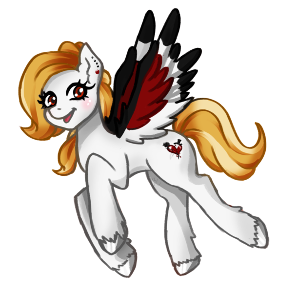 Size: 1024x1009 | Tagged: safe, artist:buru-misu, derpibooru import, oc, pegasus, pony, colored wings, female, mare, multicolored wings, simple background, solo, transparent background