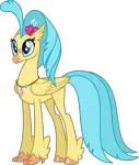 Size: 1729x2048 | Tagged: artist:walrusinc, classical hippogriff, derpibooru import, female, gameloft, hippogriff, jewelry, my little pony: the movie, necklace, princess skystar, safe, simple background, solo, transparent background, vector