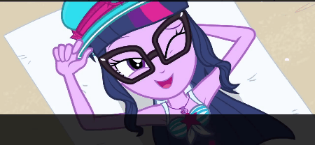 Size: 450x208 | Tagged: suggestive, derpibooru import, edit, edited screencap, screencap, sci-twi, twilight sparkle, equestria girls, equestria girls series, forgotten friendship, most likely to be forgotten, animated, beach towel, brazzers, explosion, fbi open up, gif, incognito mode, meme, rainbow six siege, shadow