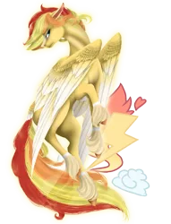 Size: 1899x2480 | Tagged: safe, artist:oneiria-fylakas, derpibooru import, oc, oc:flamespark, unofficial characters only, pegasus, pony, male, simple background, solo, stallion, transparent background, two toned wings
