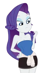 Size: 3048x4876 | Tagged: safe, derpibooru import, edit, editor:deserter, editor:vanchees, rarity, equestria girls, legend of everfree, breasts, busty rarity, cleavage, clothes, clothes edit, cosplay, costume, female, jill valentine, miniskirt, resident evil, sexy, simple background, skirt, solo, transparent background, vector