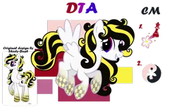 Size: 1600x1006 | Tagged: safe, artist:posey-11, derpibooru import, oc, oc:blossom, pegasus, pony, female, mare, reference sheet, simple background, solo, transparent background