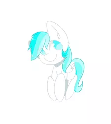 Size: 900x1000 | Tagged: safe, artist:glamis, derpibooru import, oc, oc:frostyee, unofficial characters only, ice pony, pegasus, pony, blue eyes, cute, male, simple background, solo, stallion, white background