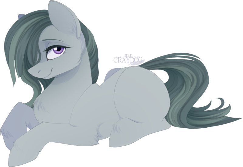 Size: 1166x798 | Tagged: safe, artist:mrgdog, derpibooru import, marble pie, earth pony, pony, cute, female, marblebetes, mare, missing cutie mark, prone, simple background, solo, transparent background