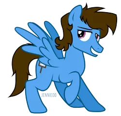 Size: 3140x3000 | Tagged: safe, artist:jennieoo, derpibooru import, oc, oc:sky dive, unofficial characters only, pegasus, pony, male, simple background, solo, transparent background, vector