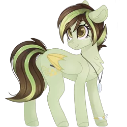 Size: 2048x2048 | Tagged: safe, artist:cinnamontee, derpibooru import, oc, oc:akane, unofficial characters only, pegasus, pony, female, high res, mare, simple background, solo, transparent background, two toned wings