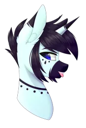 Size: 1848x2730 | Tagged: safe, artist:ohhoneybee, derpibooru import, oc, oc:vivide, pony, unicorn, bust, male, portrait, simple background, solo, stallion, transparent background