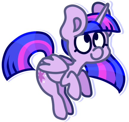 Size: 434x413 | Tagged: safe, artist:olivecow, derpibooru import, part of a set, twilight sparkle, twilight sparkle (alicorn), alicorn, pony, cutie mark, female, looking up, mare, simple background, smiling, solo, transparent background