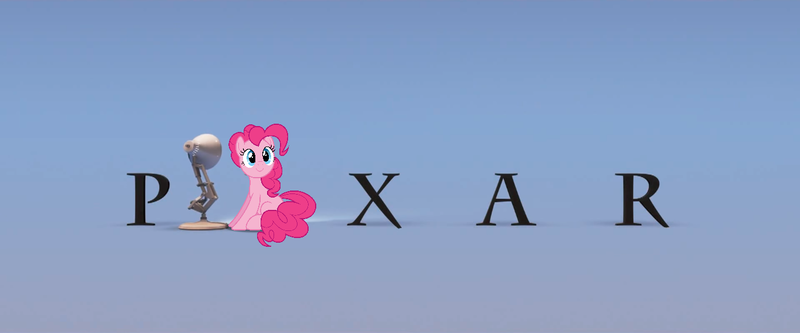 Size: 1366x568 | Tagged: artist needed, derpibooru import, edit, luxo jr, pinkie pie, pixar, safe