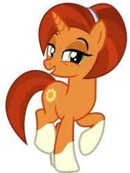 Size: 2400x3200 | Tagged: safe, alternate version, artist:cheezedoodle96, derpibooru import, stellar flare, pony, unicorn, the parent map, .svg available, balancing, clothes, female, looking at you, mare, missing accessory, simple background, solo, svg, transparent background, vector