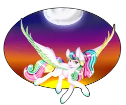 Size: 2313x1921 | Tagged: safe, artist:absolitedisaster08, derpibooru import, oc, oc:princess andromeda, unofficial characters only, pegasus, pony, colored wings, female, mare, multicolored wings, simple background, solo, transparent background, twilight (astronomy)