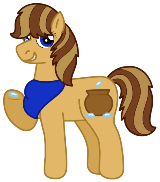 Size: 839x953 | Tagged: safe, artist:kindheart525, derpibooru import, oc, oc:spittoon spur, unofficial characters only, earth pony, pony, kindverse, bandana, magical gay spawn, neckerchief, parent:braeburn, parent:sheriff silverstar, parents:silverburn, simple background, solo, transparent background