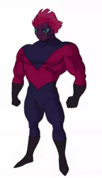 Size: 609x1060 | Tagged: derpibooru import, dragon ball super, edit, jiren, muscles, my little pony: the movie, safe, tempest shadow, tournament of power