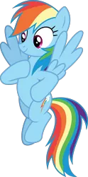 Size: 4634x9345 | Tagged: safe, artist:chrzanek97, derpibooru import, rainbow dash, pegasus, pony, the saddle row review, absurd resolution, cute, dashabetes, female, mare, simple background, solo, transparent background, vector