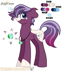 Size: 900x1044 | Tagged: safe, artist:sleppchocolatemlp, derpibooru import, oc, pony, unicorn, magical lesbian spawn, male, offspring, parent:tempest shadow, parent:twilight sparkle, parents:tempestlight, reference sheet, simple background, solo, stallion, transparent background