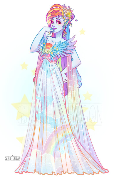 rainbow dash dress human