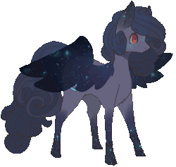 Size: 571x542 | Tagged: safe, artist:clayterran, derpibooru import, oc, oc:astra, unofficial characters only, pegasus, pony, animated, simple background, solo, sparkles, stars, transparent background