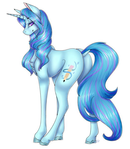 Size: 1378x1578 | Tagged: safe, artist:sofienriquez, derpibooru import, oc, oc:winter doodle, pony, unicorn, dock, female, mare, plot, simple background, solo, transparent background