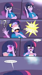 Size: 1080x1920 | Tagged: safe, artist:jase1505, deleted from derpibooru, derpibooru import, sci-twi, twilight sparkle, series:sunlight horizons, equestria girls, comic