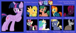 Size: 1024x443 | Tagged: safe, derpibooru import, flash sentry, moondancer, princess celestia, shadow lock, star tracker, starlight glimmer, sunburst, sunset shimmer, tempest shadow, timber spruce, trixie, twilight sparkle, twilight sparkle (alicorn), ponified, alicorn, earth pony, pegasus, pony, unicorn, equestria girls, my little pony: the movie, bedroom eyes, bisexual, female, flashlight, harem, lesbian, male, meme, shipping, straight, sunsetsparkle, timbertwi, twiburst, twistarlight, twixie