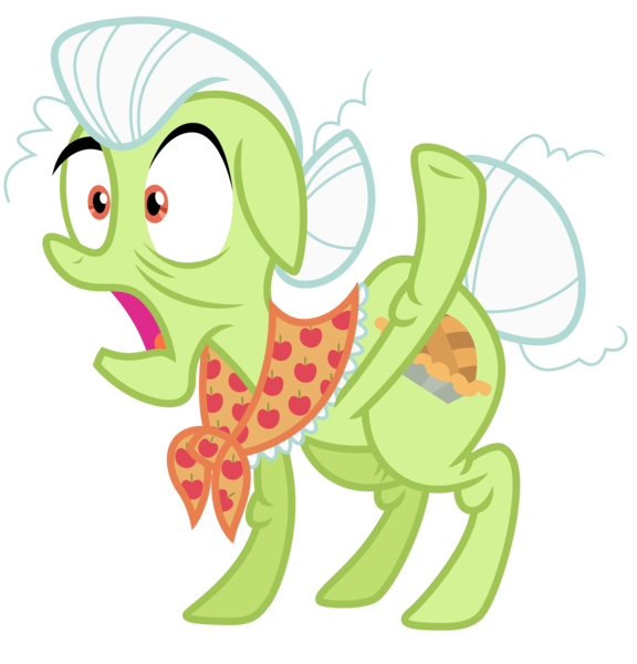 Size: 5362x5584 | Tagged: safe, artist:estories, derpibooru import, granny smith, pony, absurd resolution, simple background, solo, transparent background, vector